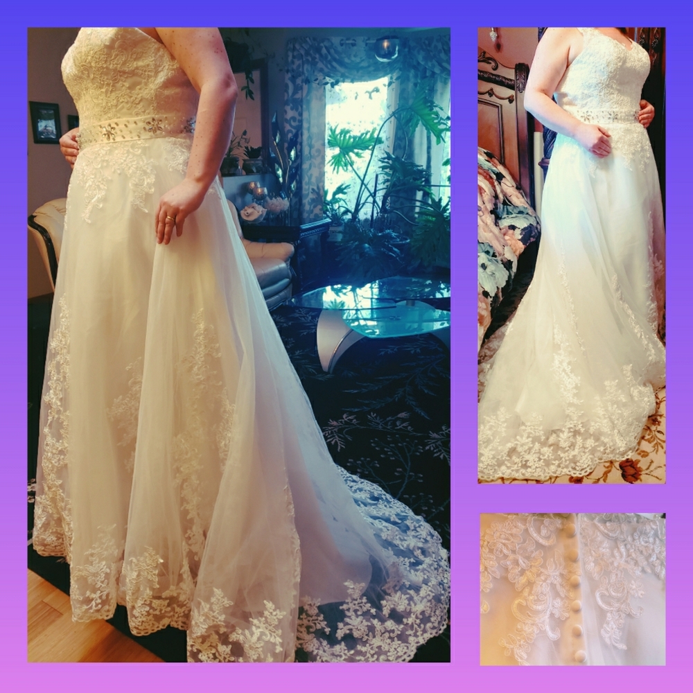 Wedding dress L,XL